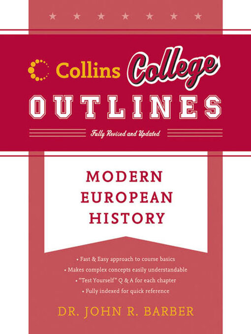 Title details for Modern European History by John R. Barber - Available